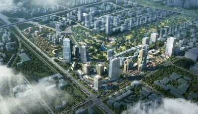 超大面积建筑群社区